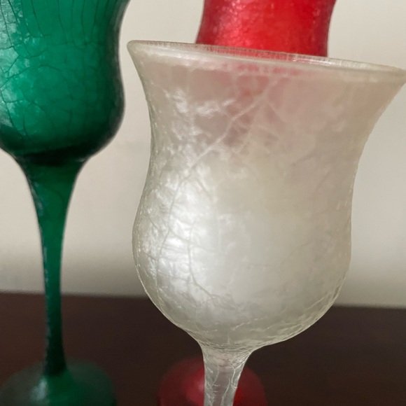 Set of 3 graduated candle holders - Picture 4 of 7